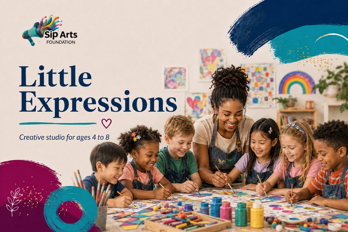 Little Expressions, creative studio for ages 4 to 8